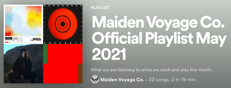 May 2021 Playlist