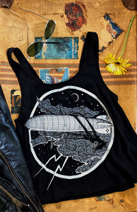 Dark and Stormy Night Crop Tank