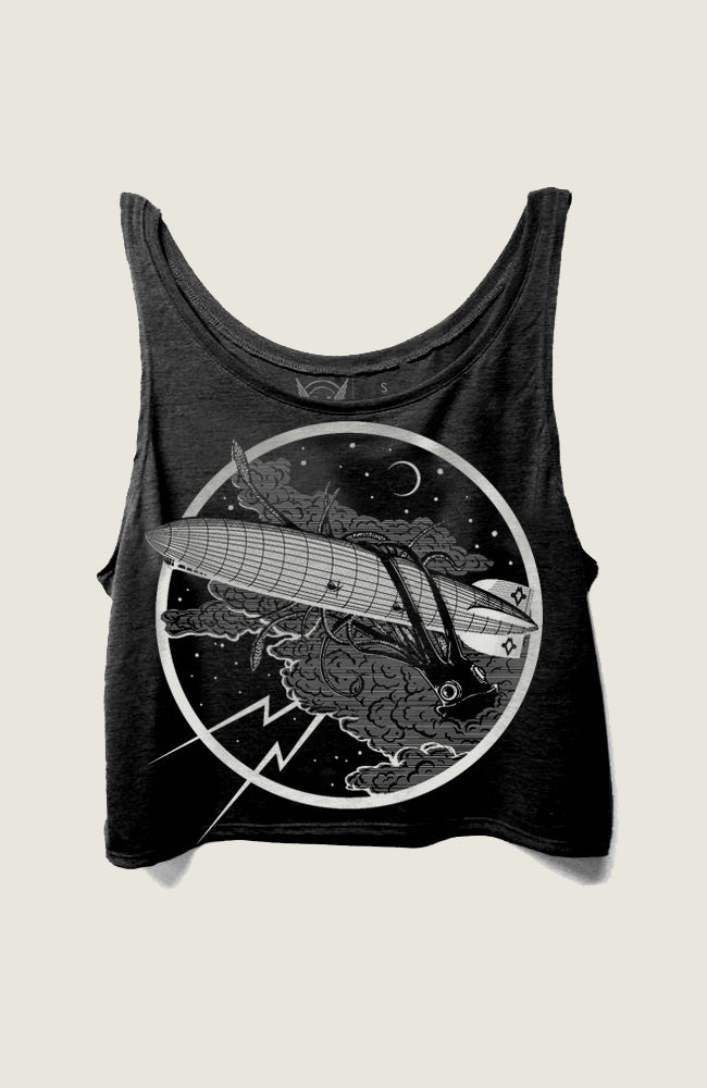 Dark and Stormy Night Crop Tank