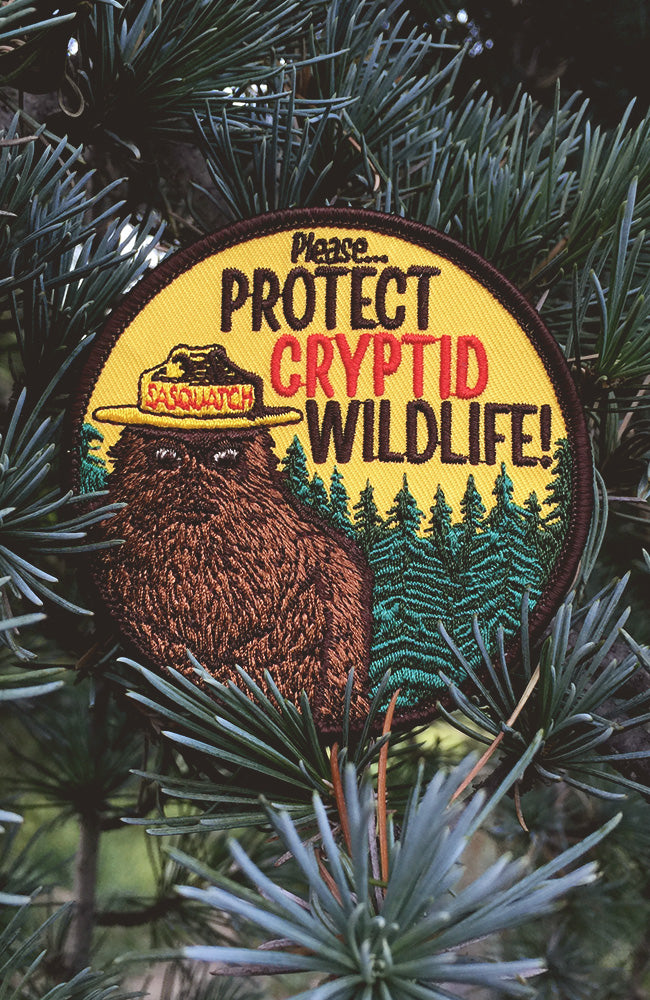 Cryptid PSA Patch - Cryptozoology Tracking Society