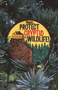 Cryptid PSA Patch - Cryptozoology Tracking Society