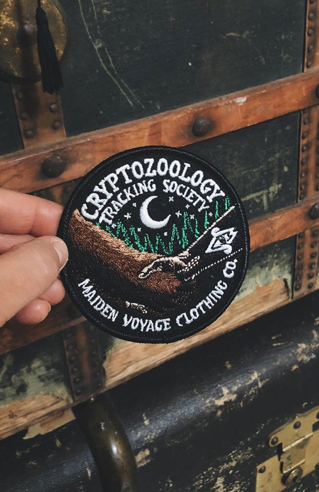 Friends of Cryptid Wildlife Patch - Cryptozoology Tracking Society Glow in the Dark