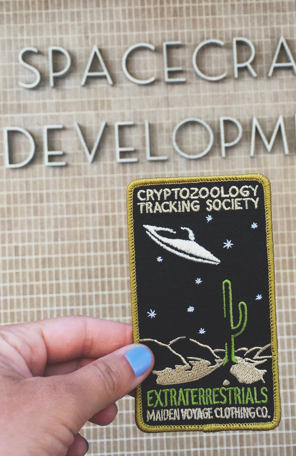 Extraterrestrials Patch - Cryptozoology Tracking Society