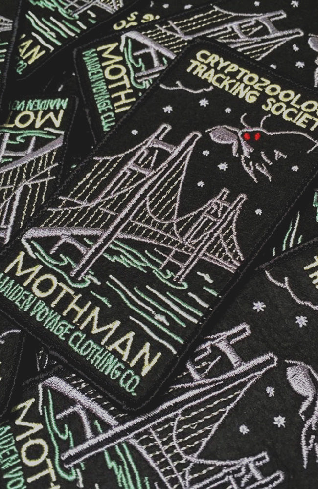 Mothman Patch (Bridge) - Cryptozoology Tracking Society