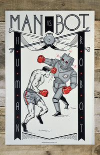 Man Vs. Bot Poster