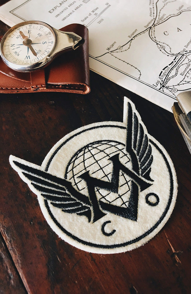 Maiden Voyage Co.™ Logo Patch - Ivory Wings