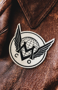 Maiden Voyage Co.™ Logo Patch - Ivory Wings