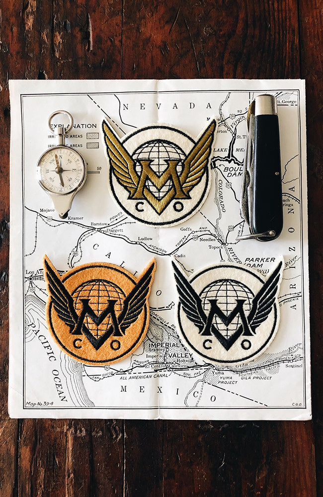 Maiden Voyage Co.™ Logo Patch - Gold Wings