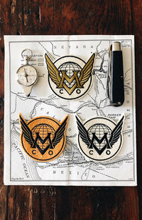 Maiden Voyage Co.™ Logo Patch - Gold Wings