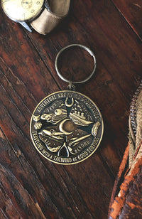 Lucky Travel Keychain - World's Luckiest Travel Jumbo Keychain!