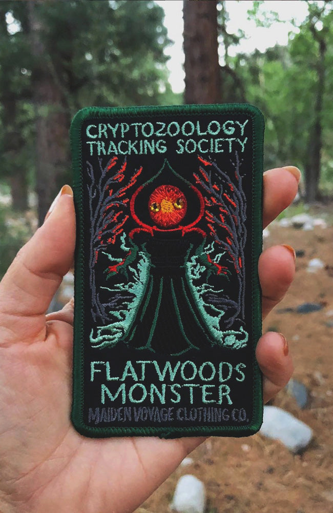 tracking monsters Flatwoods Monster Patch
