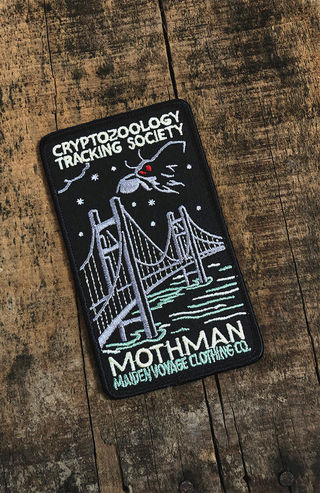 Mothman Patch (Bridge) - Cryptozoology Tracking Society