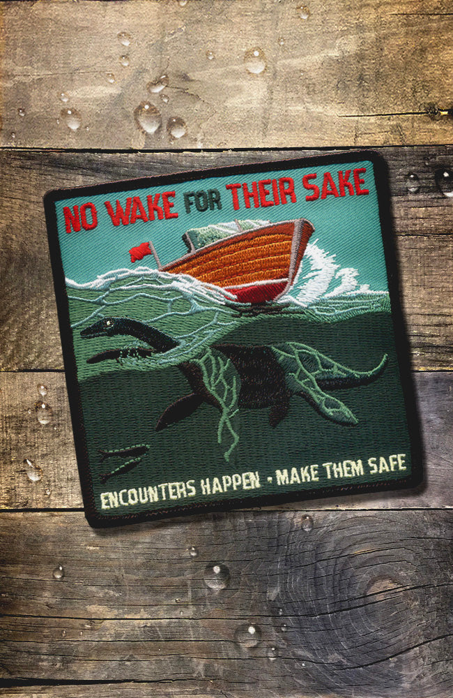 Safe Encounters™ - Alien Abduction Safety Patch - Glow in the Dark