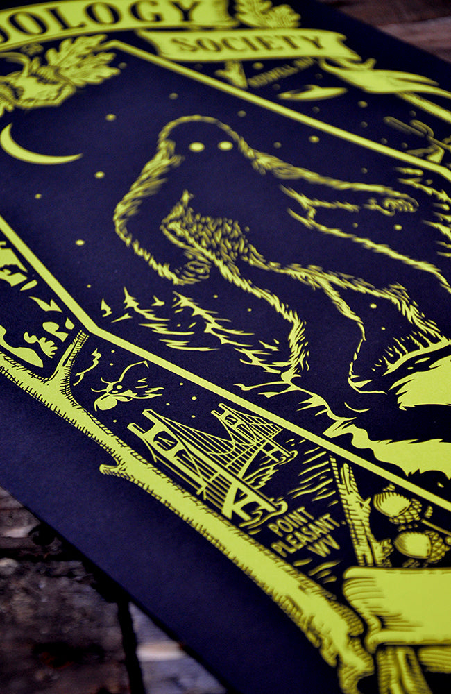 Cryptozoology - Glow in the Dark Poster
