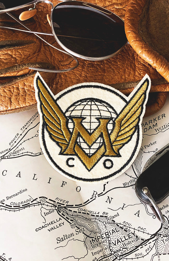 Maiden Voyage Co.™ Logo Patch - Gold Wings